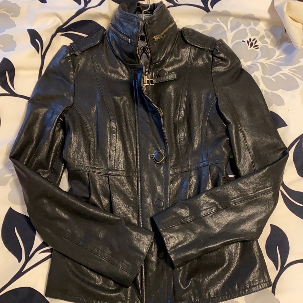 Mackage Leather Jacket XXS
